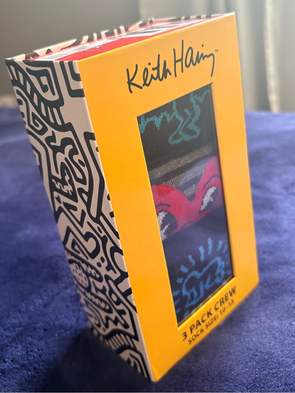 Keith Haring 3pk Unisex Socks